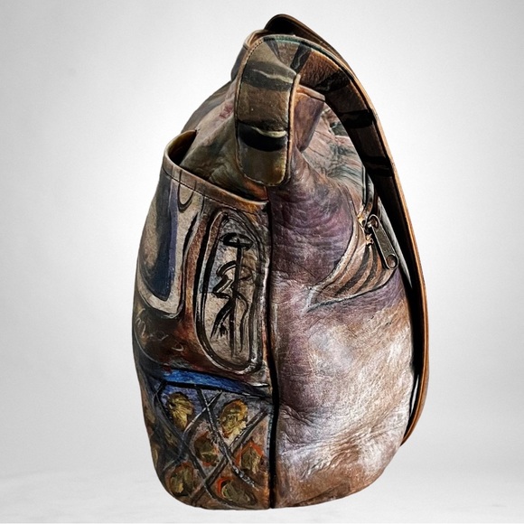 Jane Yoo Wearable Art Bags Jane Yoo Wearable Art Hand Painted